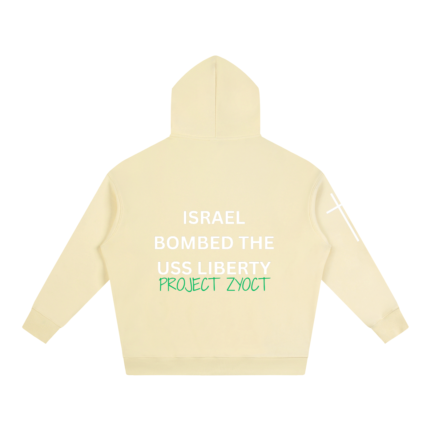 "Israel Bombed the USS Liberty" Oversize Hoodie