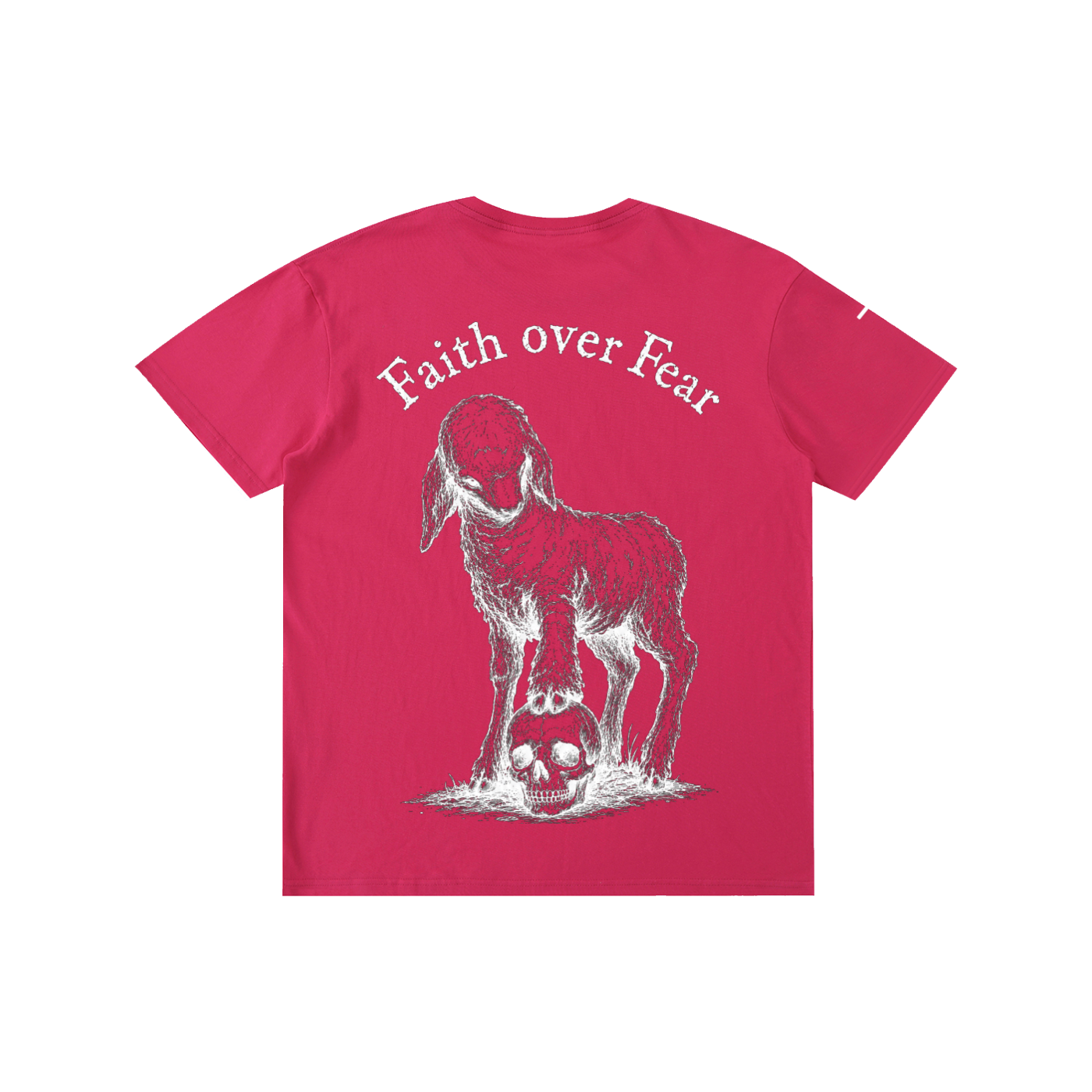 "Faith Over Fear" Cotton T-Shirt