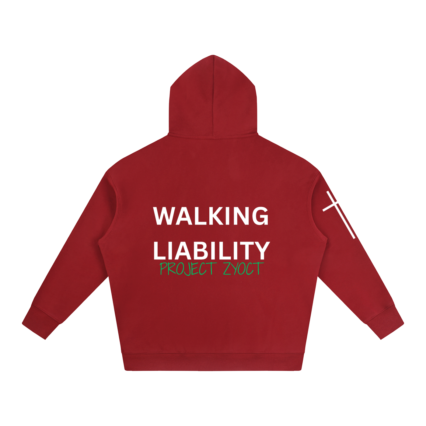 "Walking Liability" Oversize Hoodie