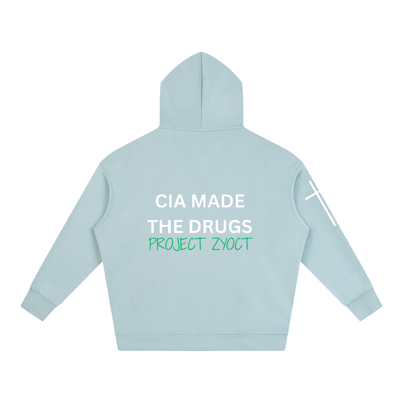 "CIA Made the Drugs" Oversize Hoodie