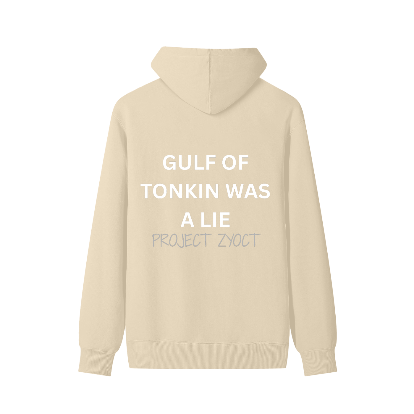 "Gulf of Tonkin Was a Lie" Classic Cotton Hoodie
