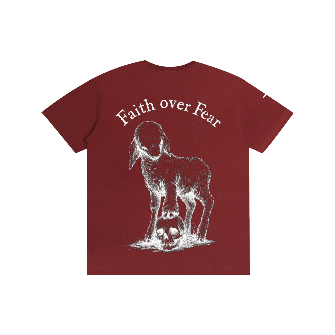 "Faith Over Fear" Cotton T-Shirt