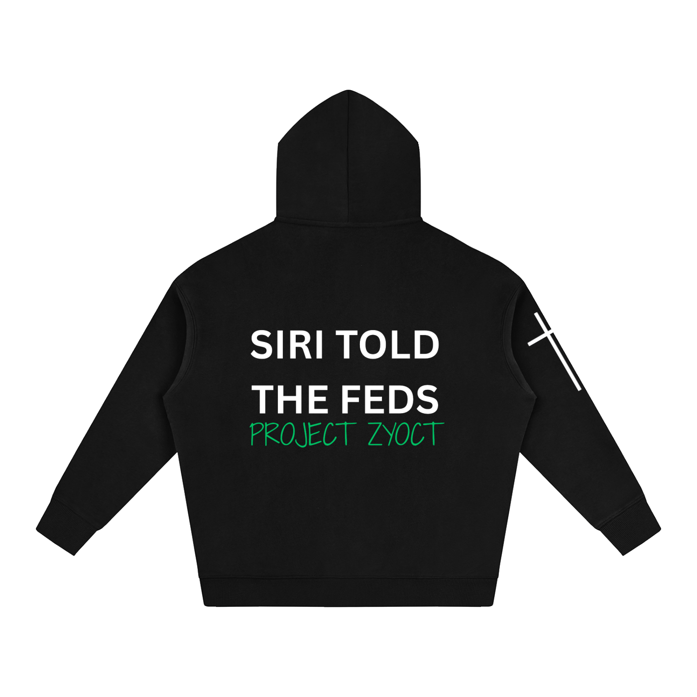 "Siri Told the Feds" Oversize Hoodie