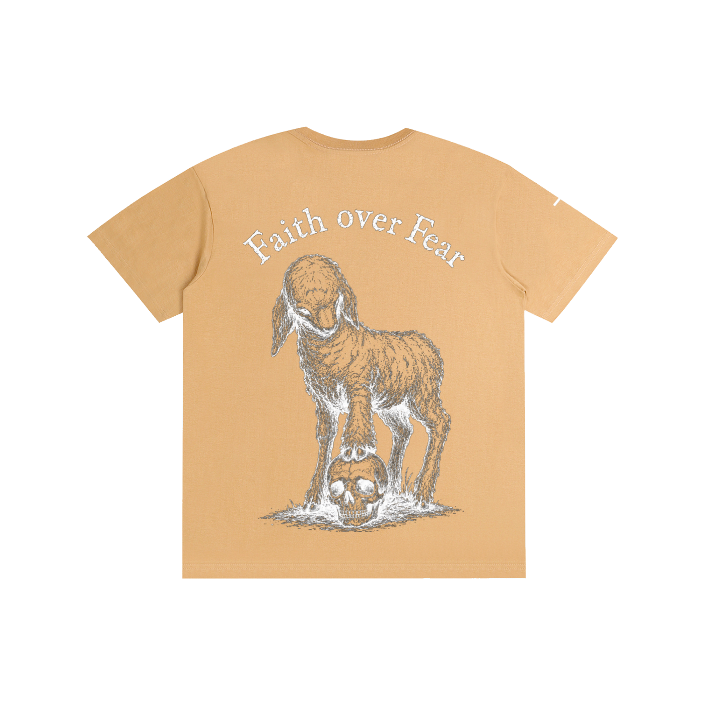 "Faith Over Fear" Cotton T-Shirt