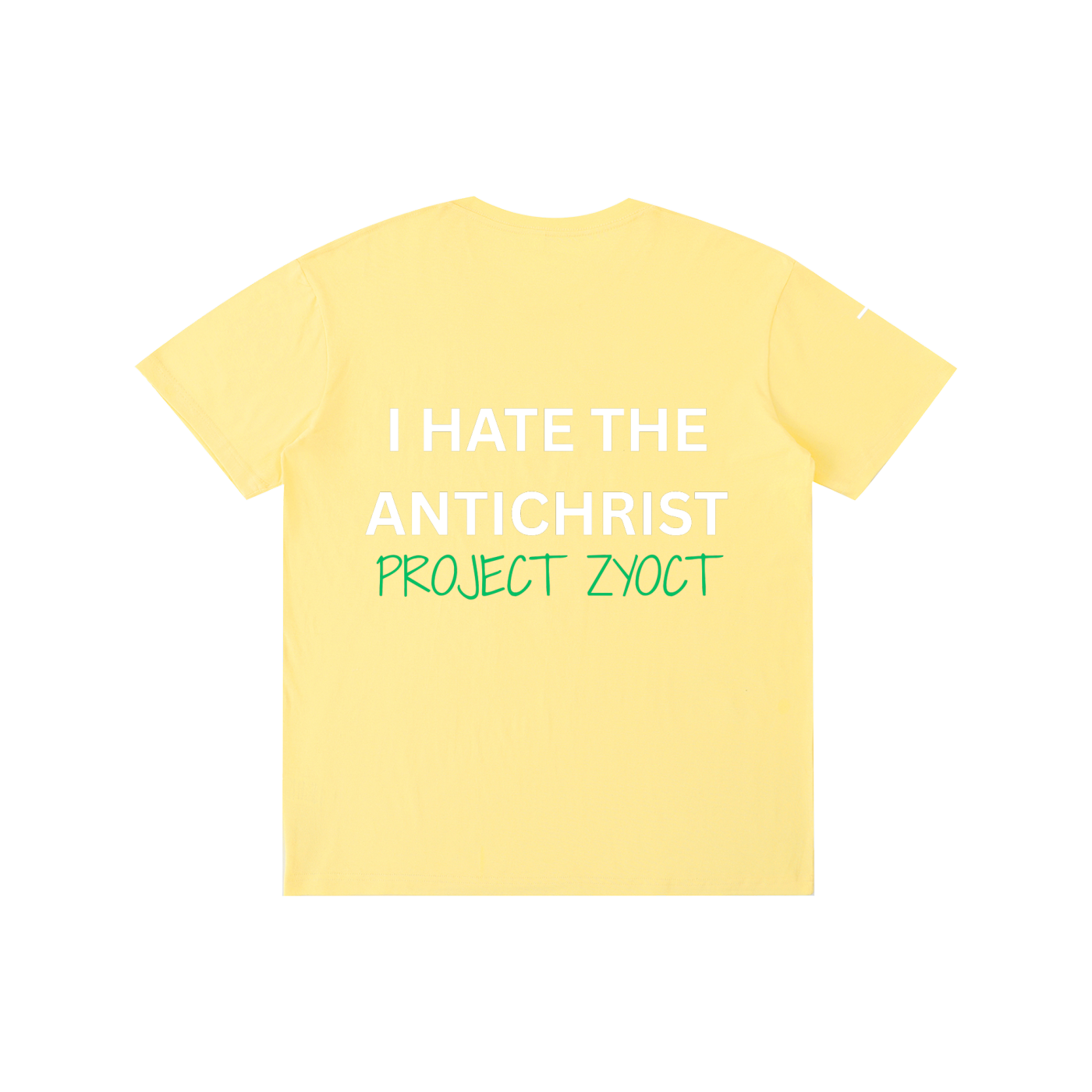 "I Hate the Antichrist" Cotton T-Shirt