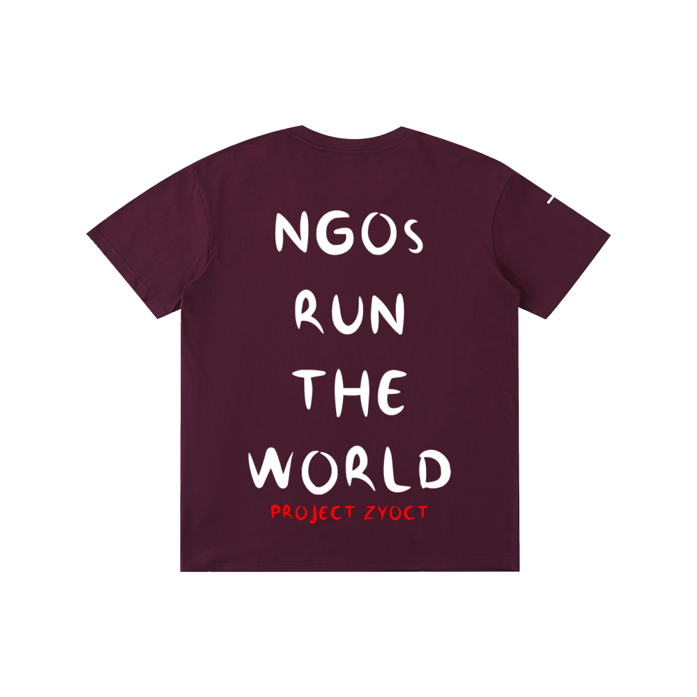 "NGOs Run the World" Cotton T-Shirt