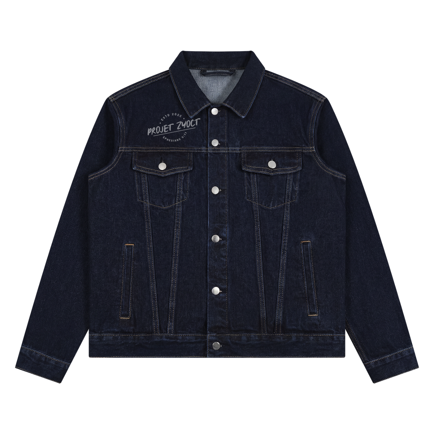 "THE LORD IS MY SHEPHERD" Denim Jacket 2.0