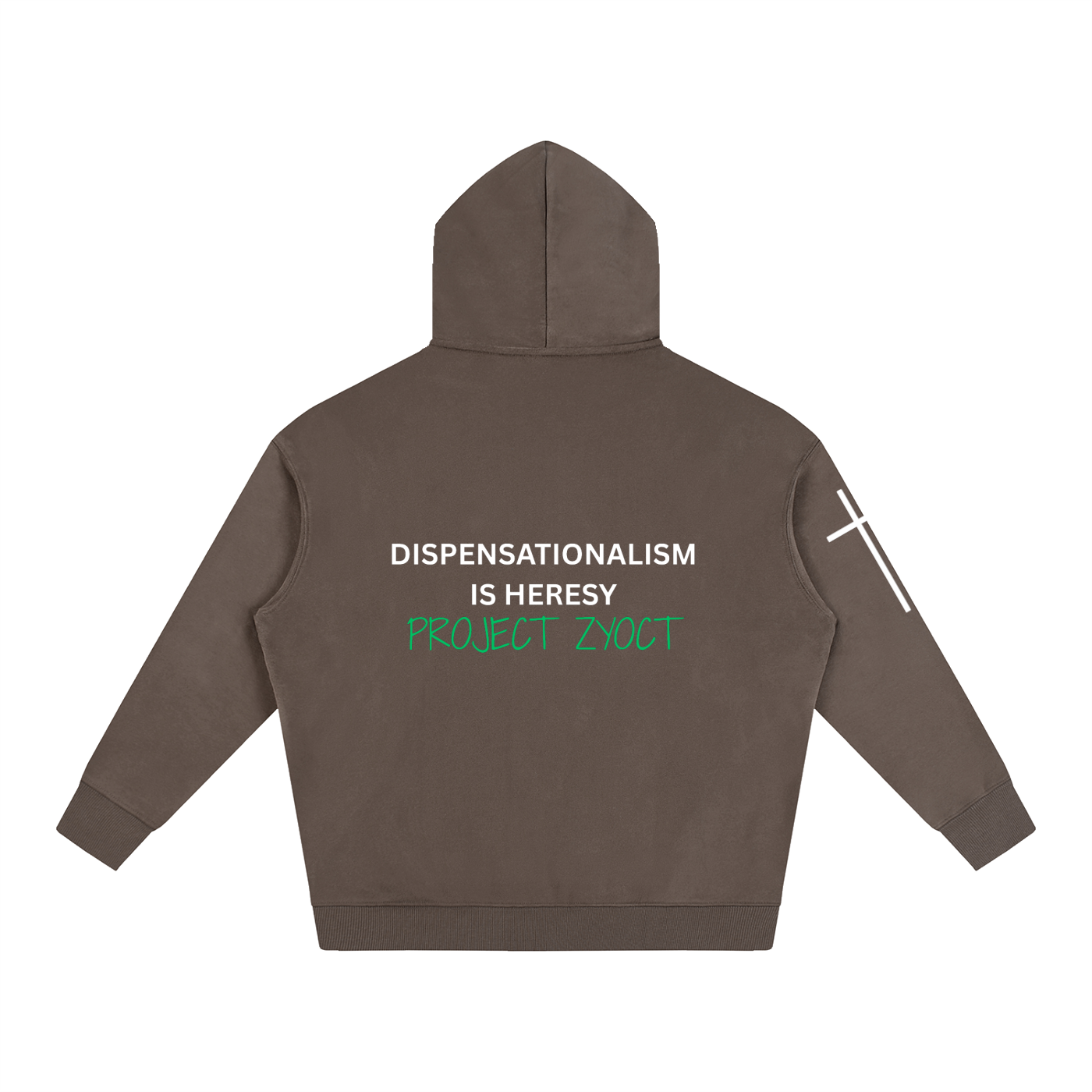 "Dispensationalism is Heresy" Oversize Hoodie