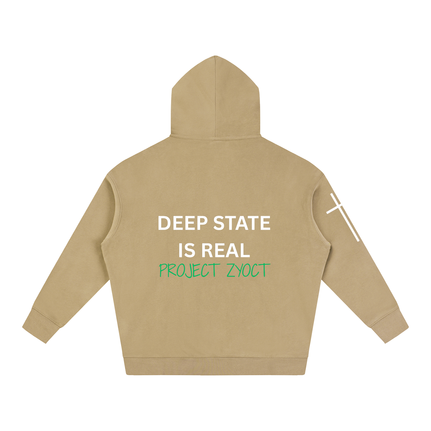 "Deep State is Real" Oversize Hoodie