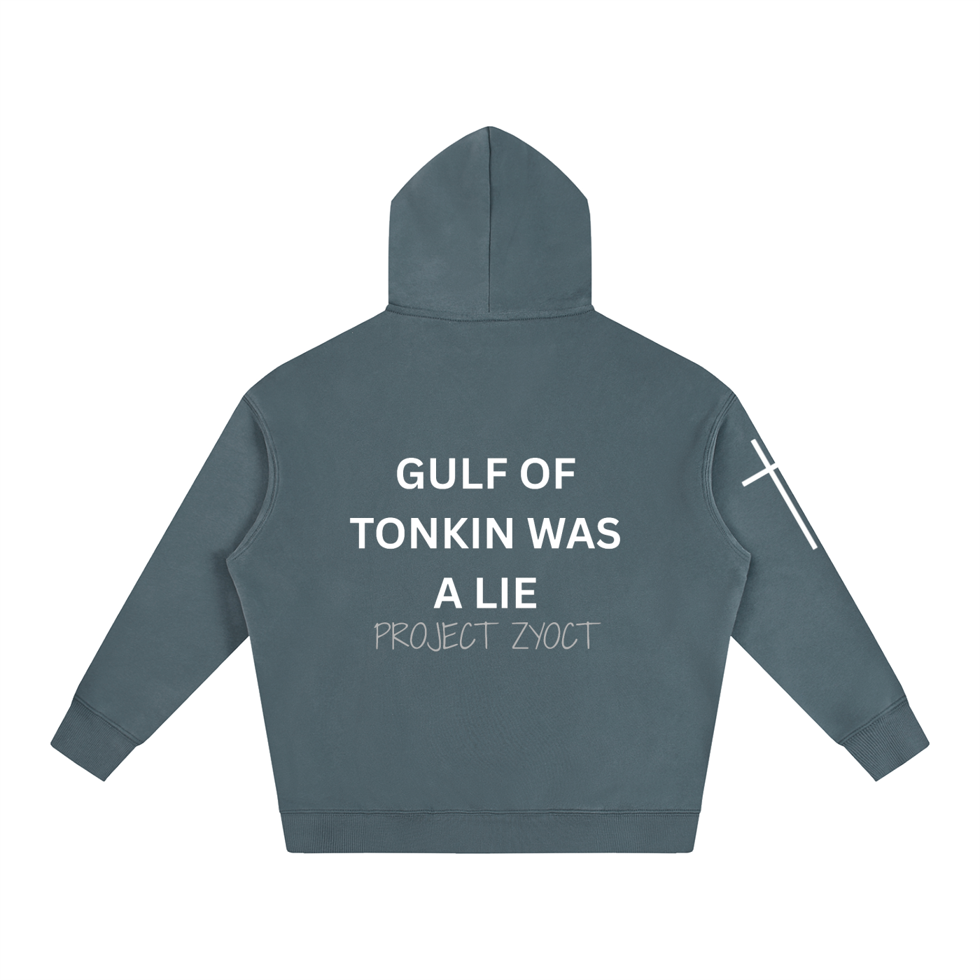 "Gulf of Tonkin Was a Lie" Oversize Hoodie