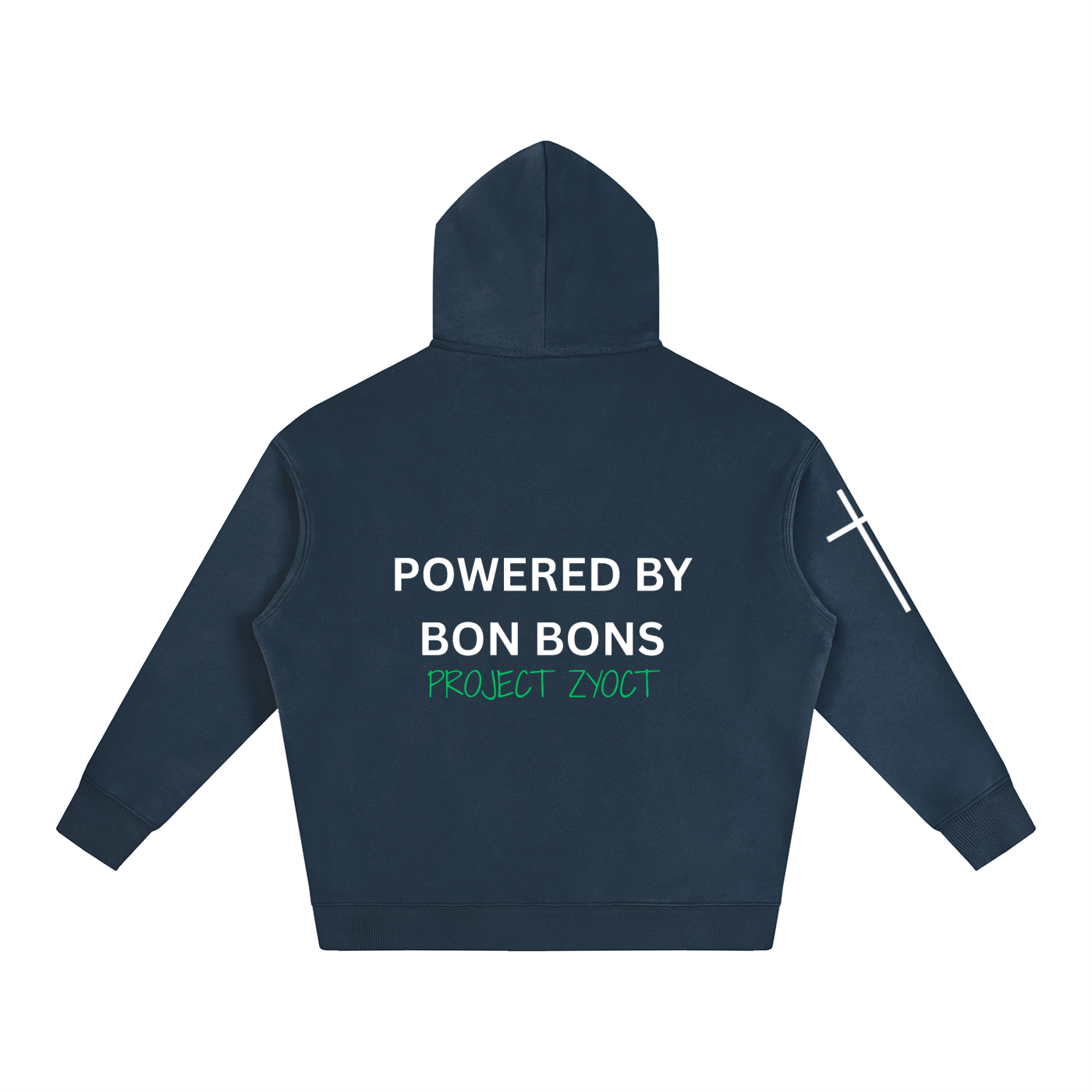 "Powered by Bon Bons" Oversize Hoodie