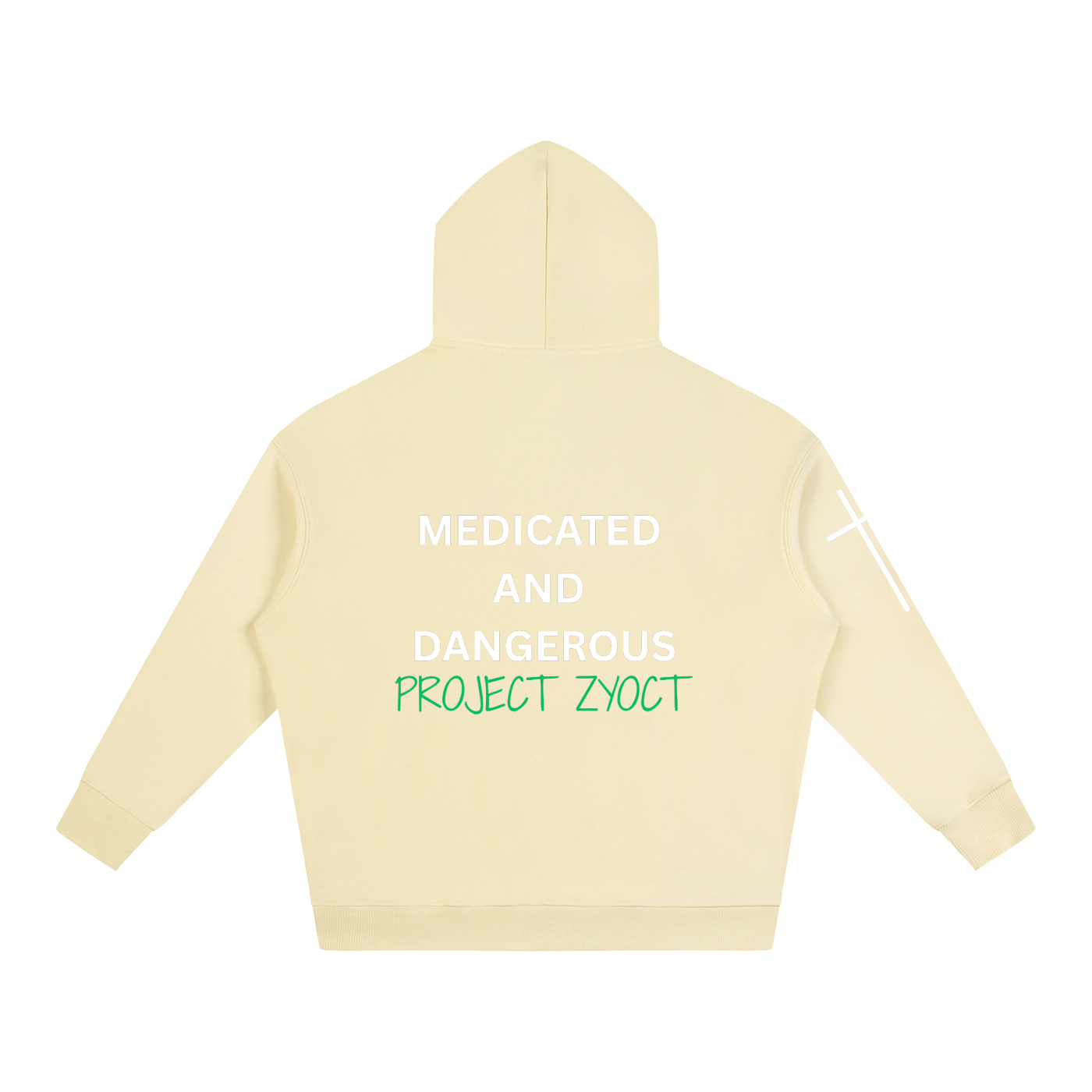 "Medicated and Dangerous" Oversize Hoodie