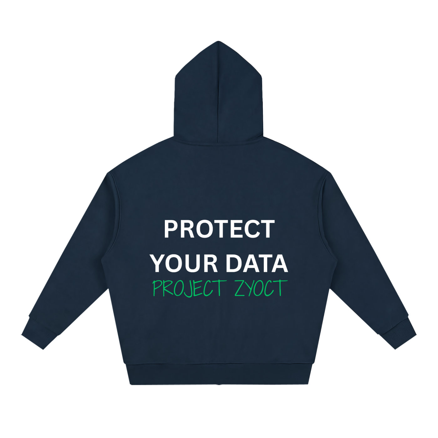 "Protect Your Data" Full Zip Hoodie