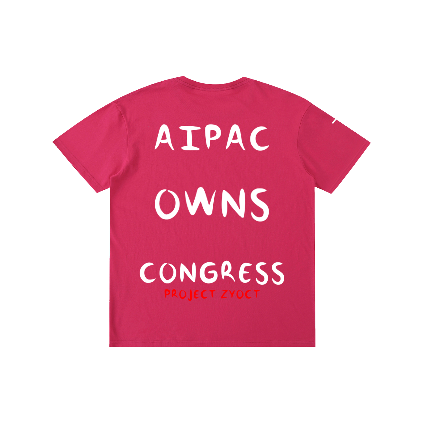 "AIPAC Owns Congress" Cotton T-Shirt