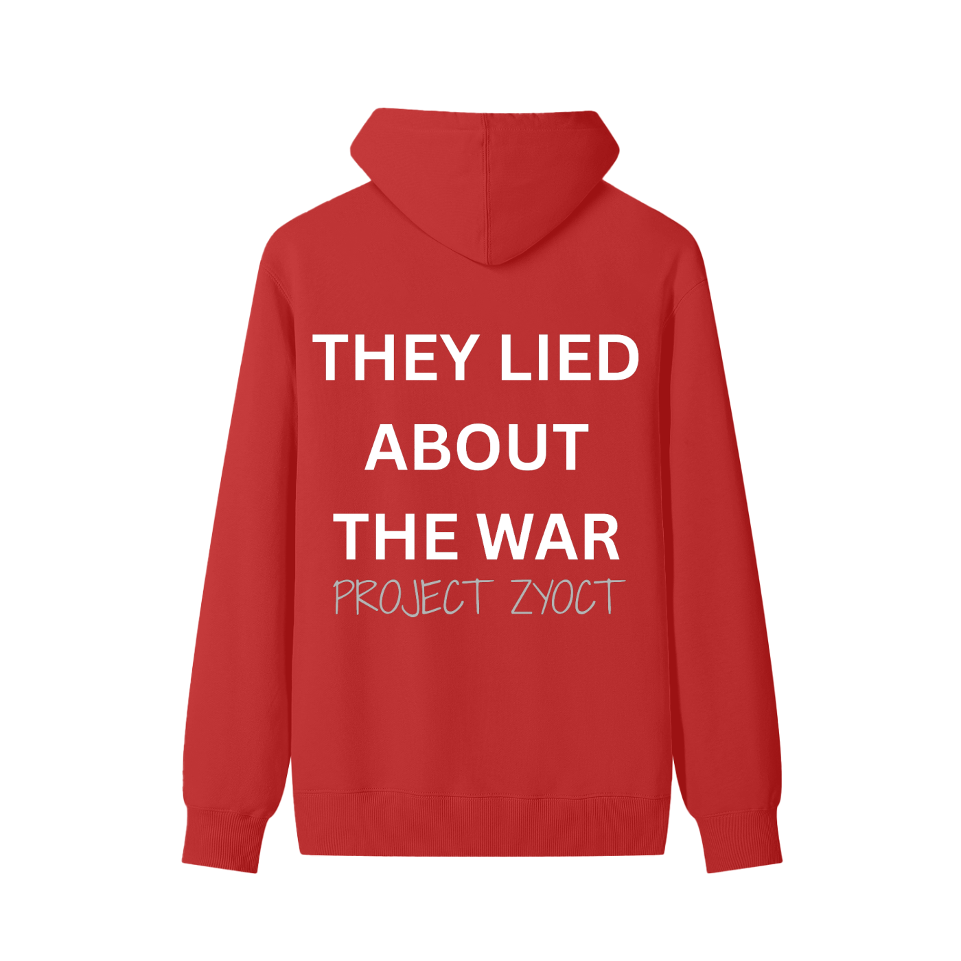 "They Lied About the War" Classic Cotton Hoodie