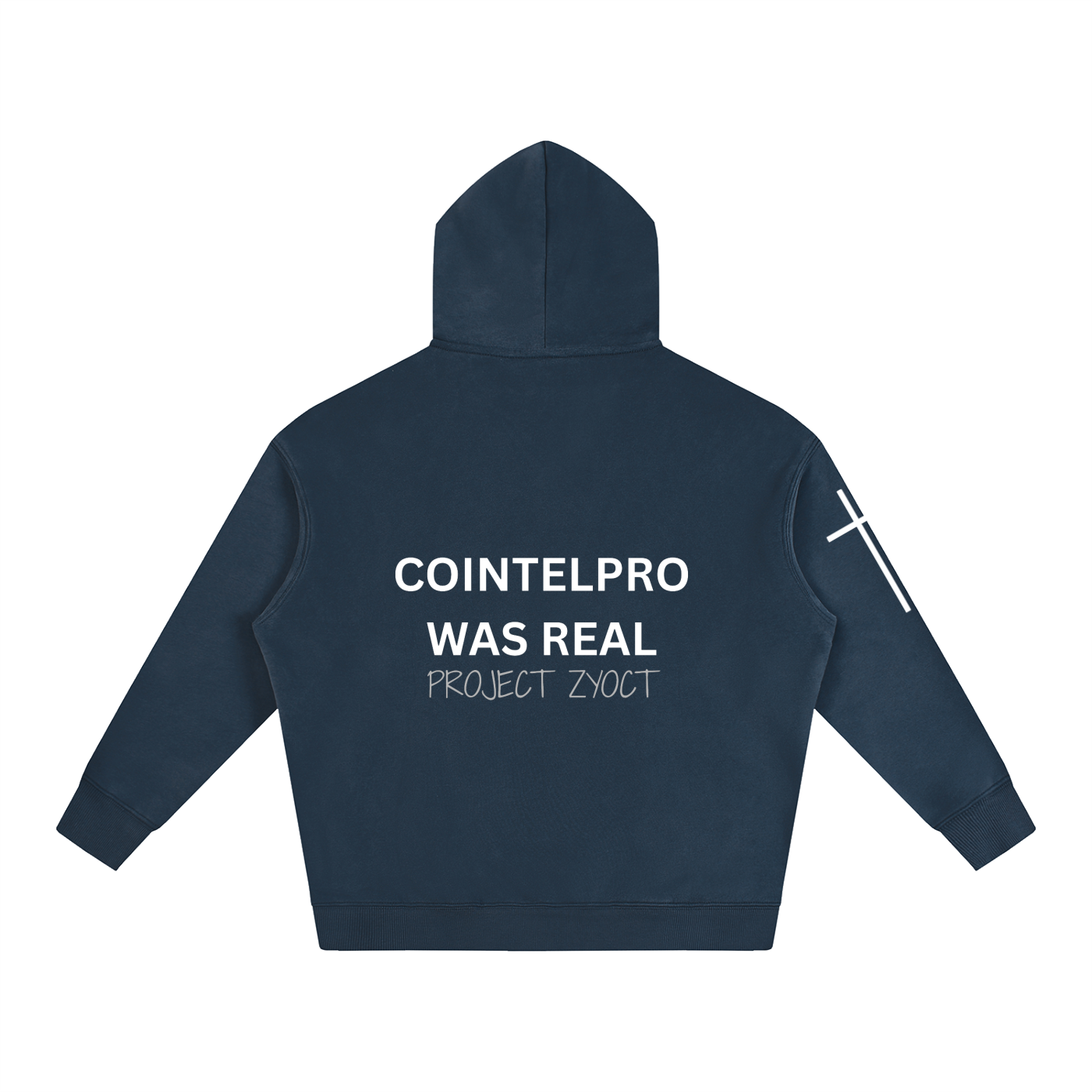 "COINTELPRO Was Real" Oversize Hoodie