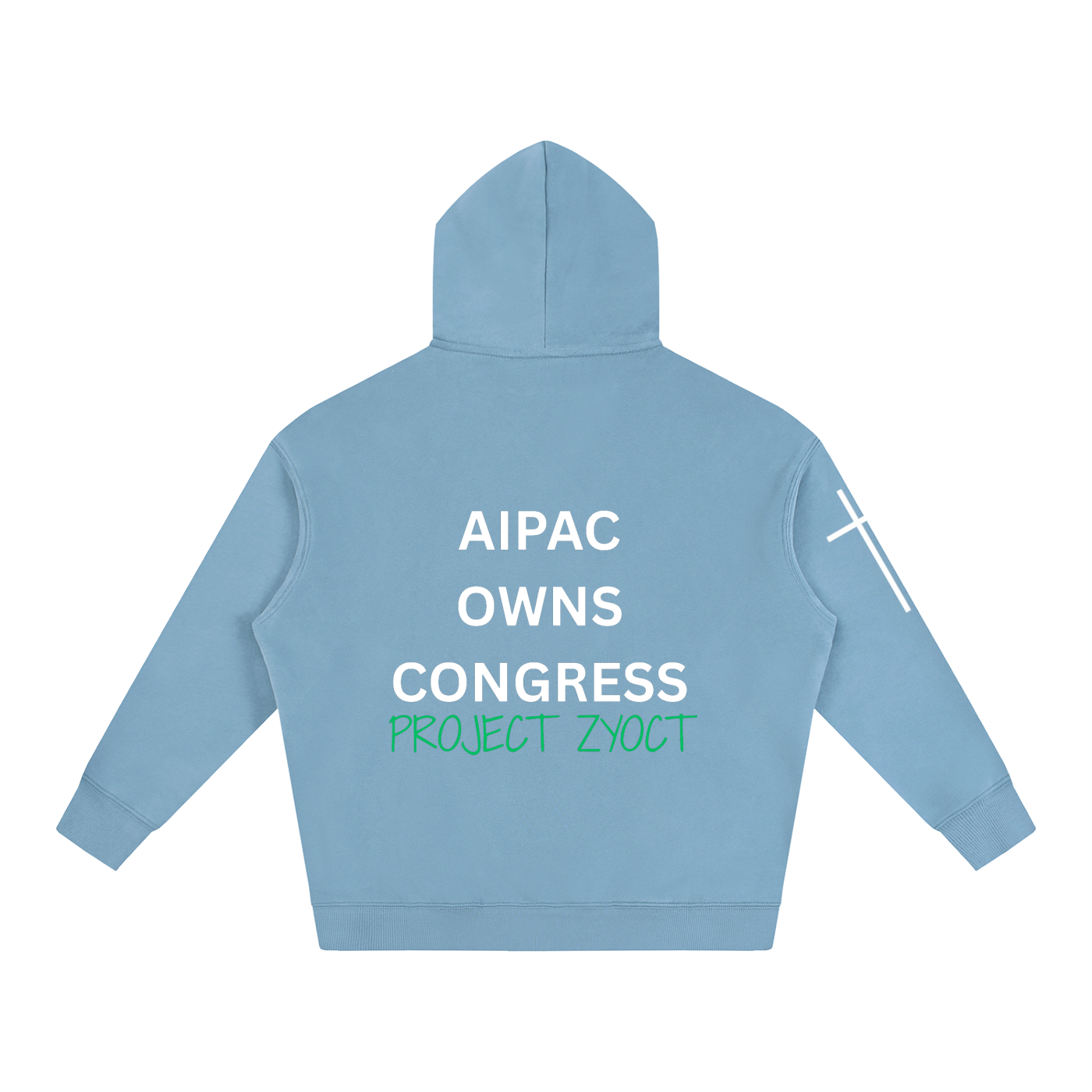 "AIPAC Owns Congress" Oversize Hoodie