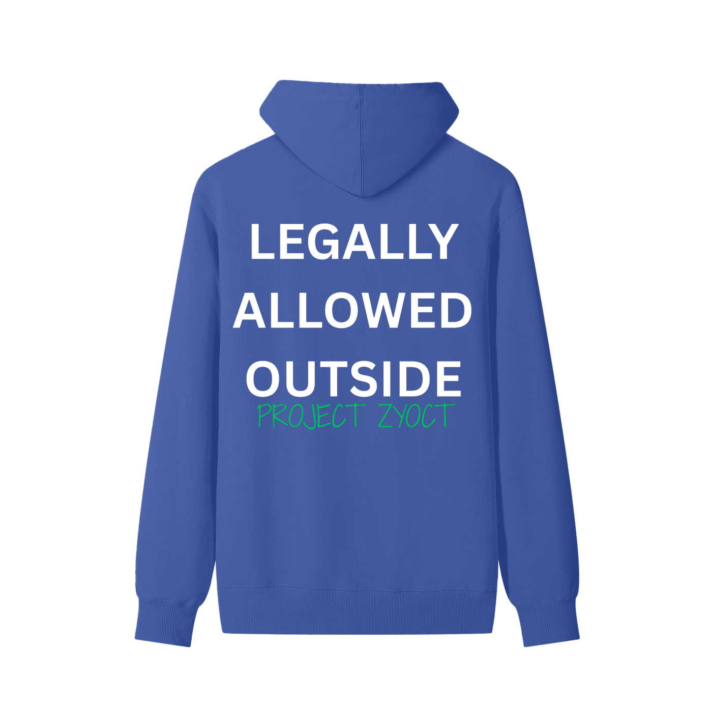 "Legally Allowed Outside" Classic Cotton Hoodie