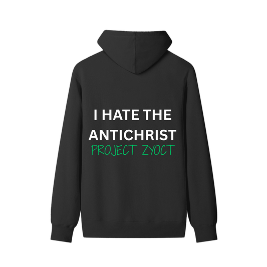 "I Hate the Antichrist " Classic Cotton Hoodie